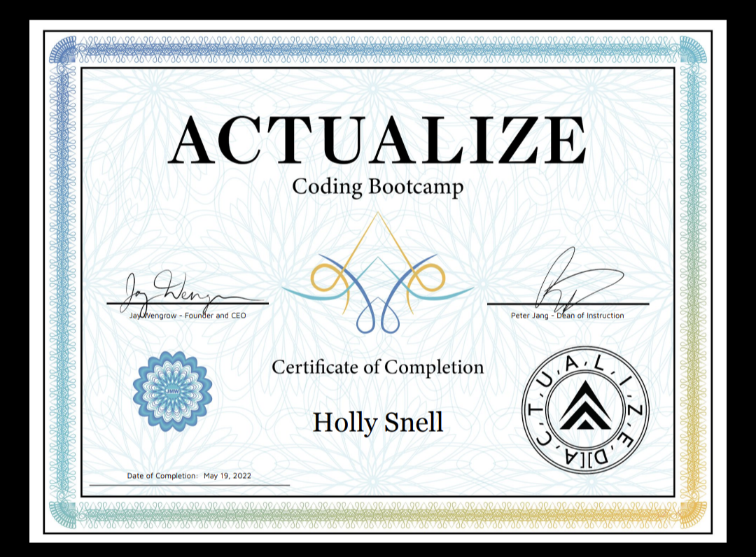 bootcamp cert